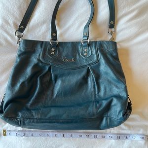 Coach Aqua Handbag
